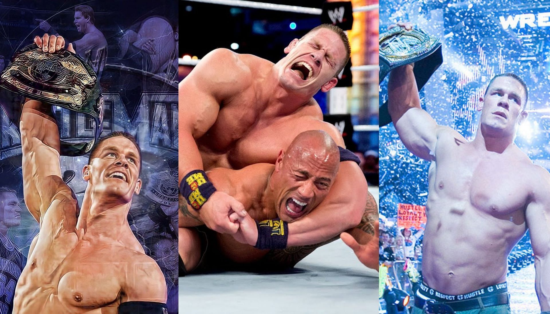 WWE WrestleMania में जॉन सीना का प्रदर्शन बेहतरीन रहा है 