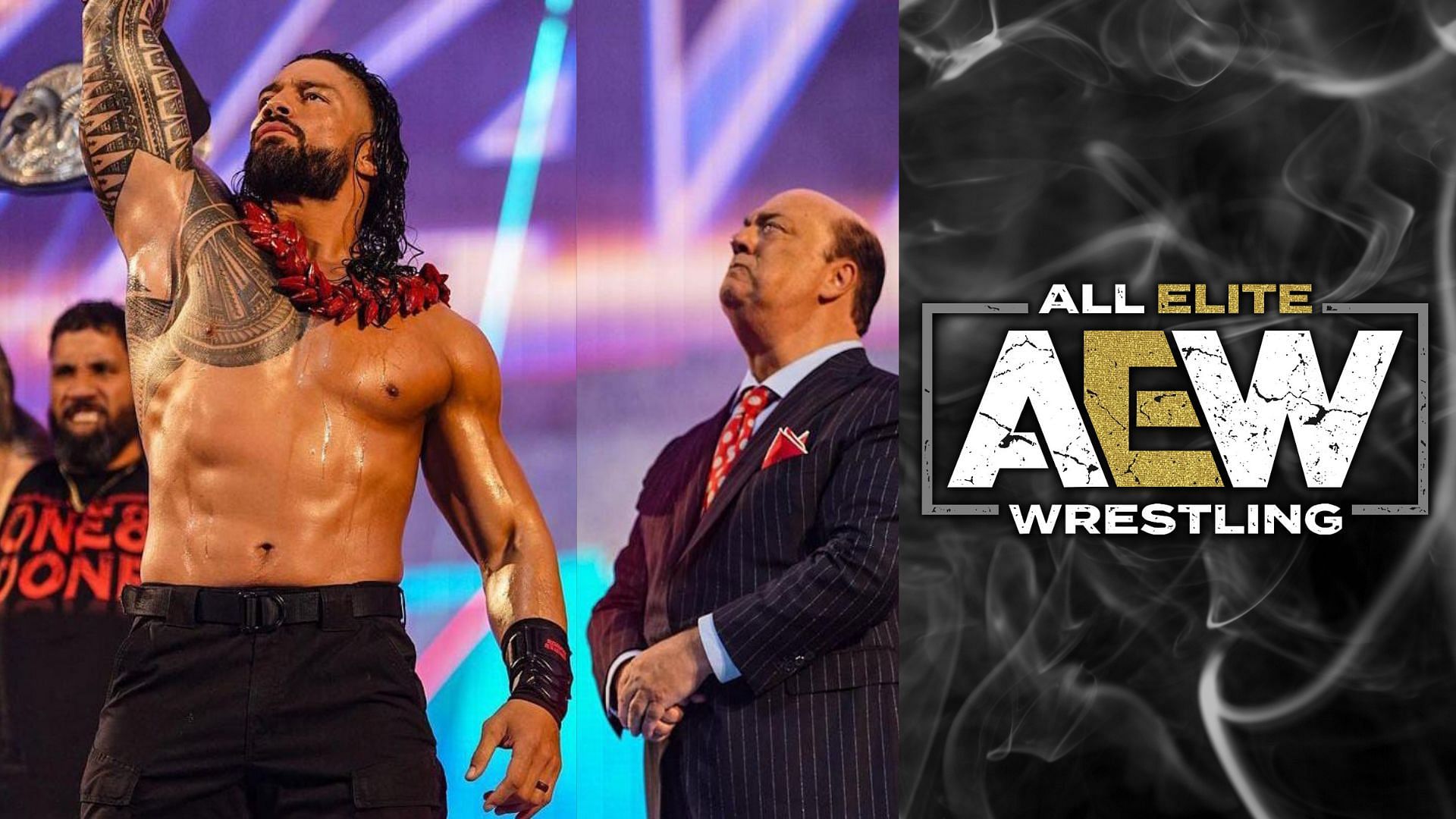 Which Bloodline member once dropped a major hint of joining AEW?