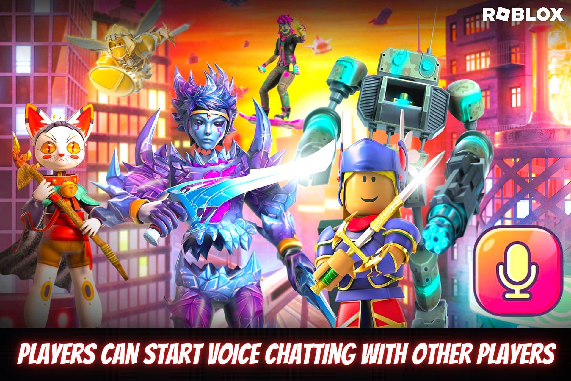 Players can start voice chatting with other players