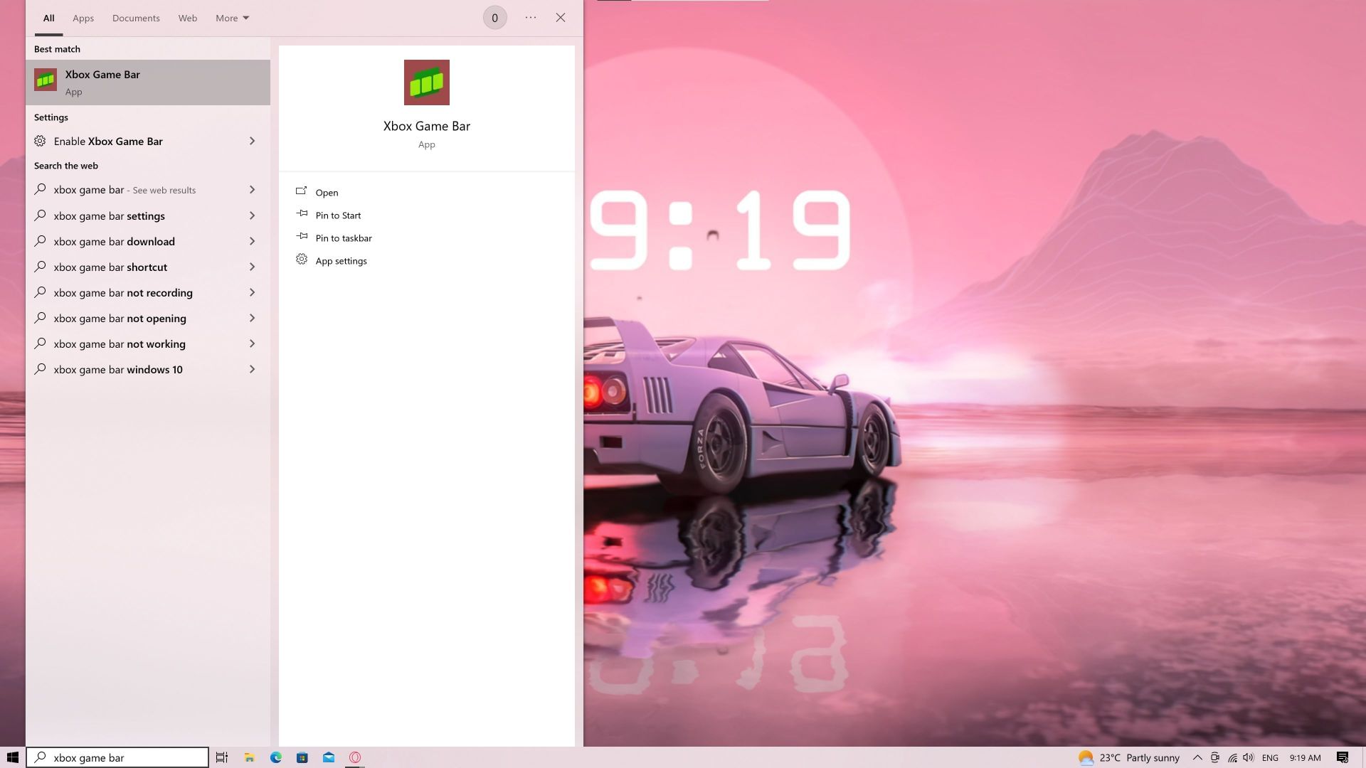 How to use the Xbox Game Bar in Windows for screen capturing and