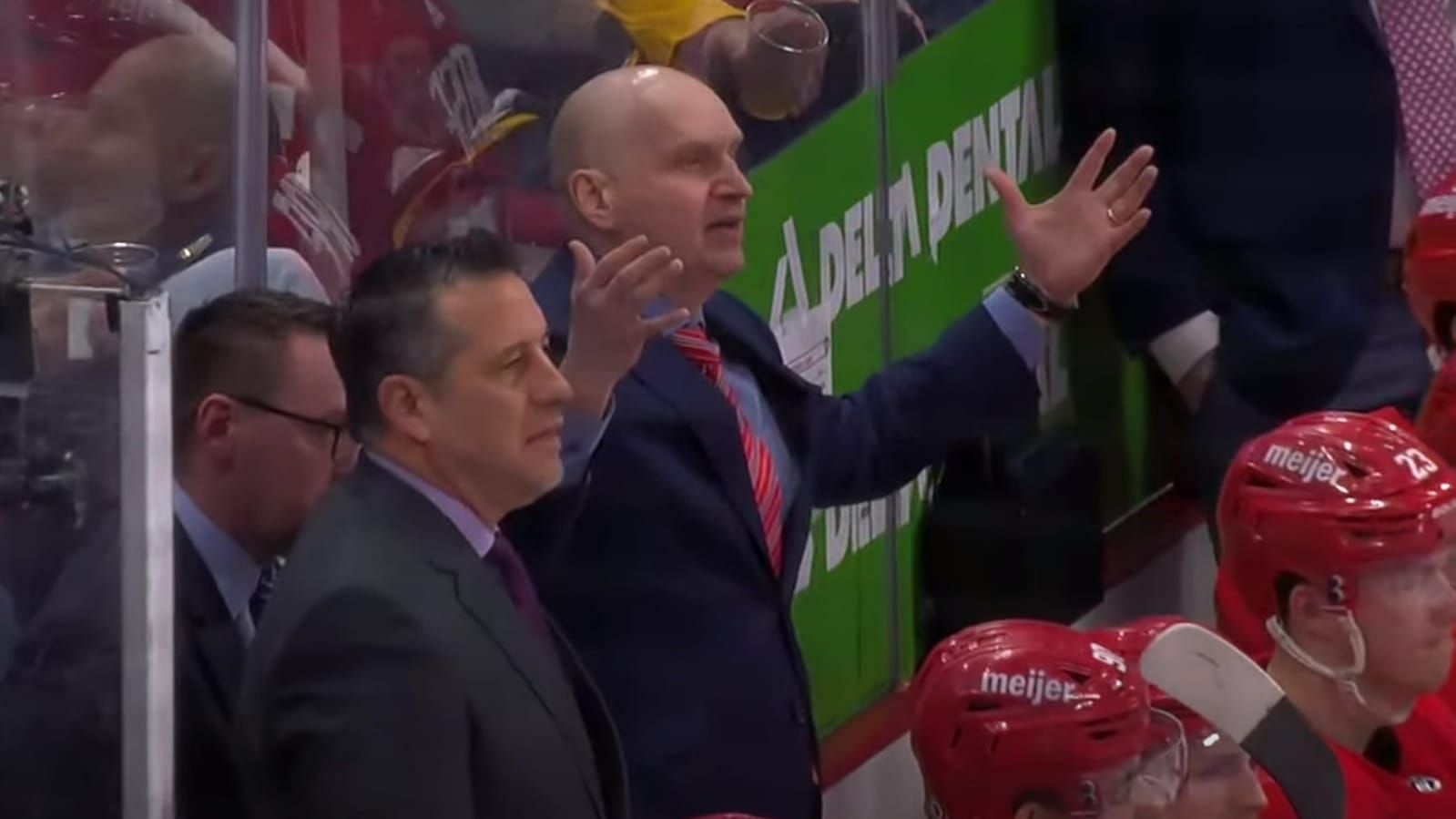 "What The F*ck Is Goalie Interference" - Detroit Red Wings Coach Derek ...