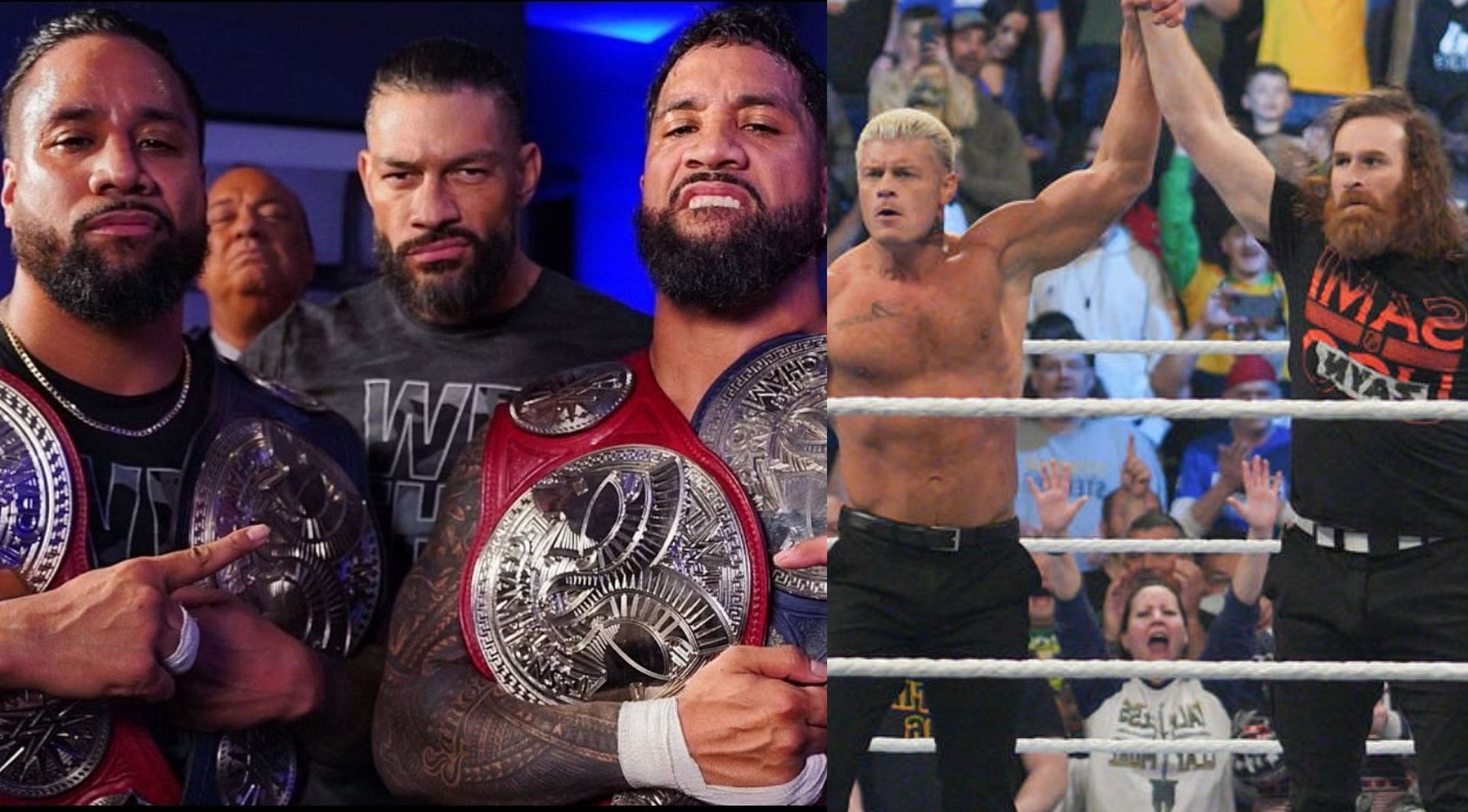 WWE में द उसोज़ vs सैमी ज़ेन और कोडी रोड्स होना चाहिए 