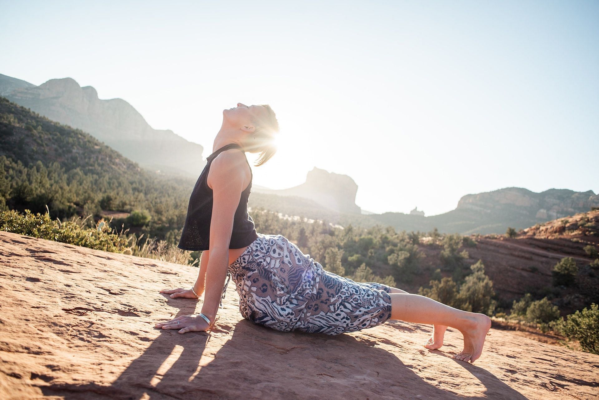 Cobra pose is a beginner-level yoga asana. (Photo via Pexels/ArtHouse Studio)