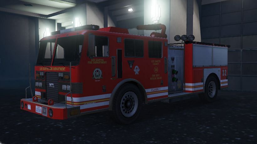 Fire Truck In Gta 5