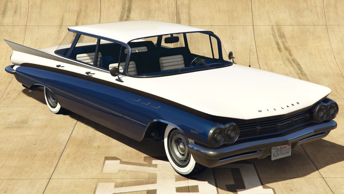 Which reallife car is the Willard Eudora in GTA Online based on, and