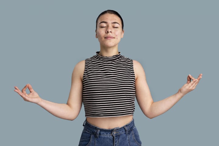 From decades of research, it's now seen that breathing tools can enhance awareness of the present. (Image via Freepik/Freepik)