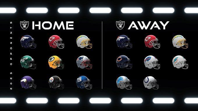 Raiders 2023 Schedule: Complete list of opponents for Las Vegas Raiders