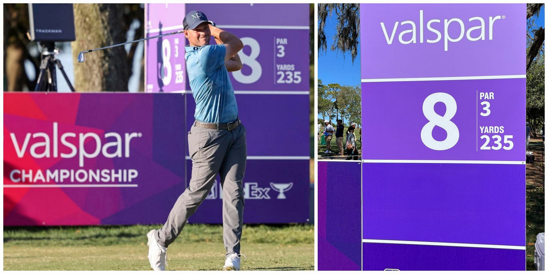 Hole 8 of Valspar is one of the shortest hole on Tour with distance of just 235 yards