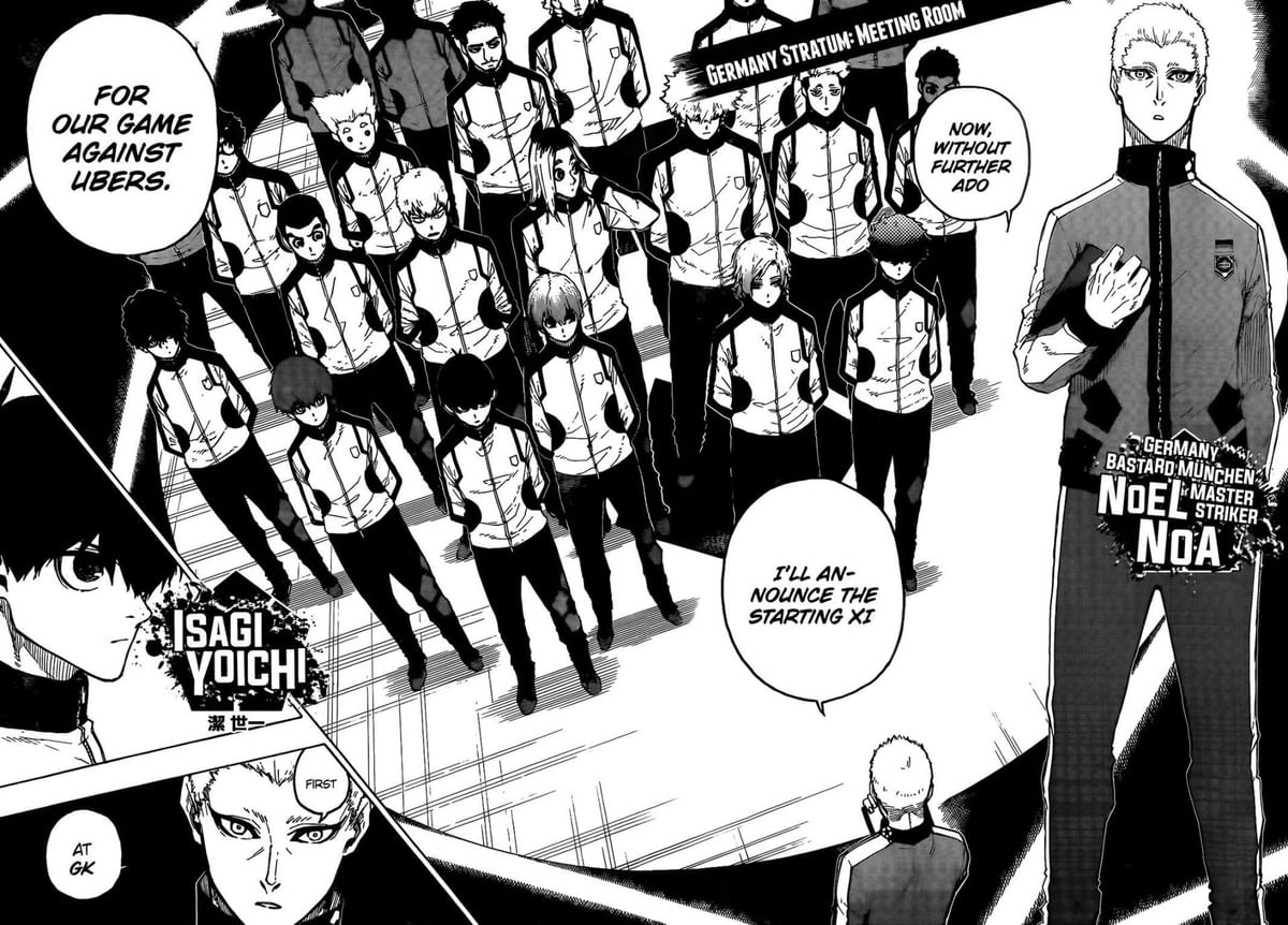 Blue Lock chapter 209 Raichi gets a vital role, Barou challenges Isagi