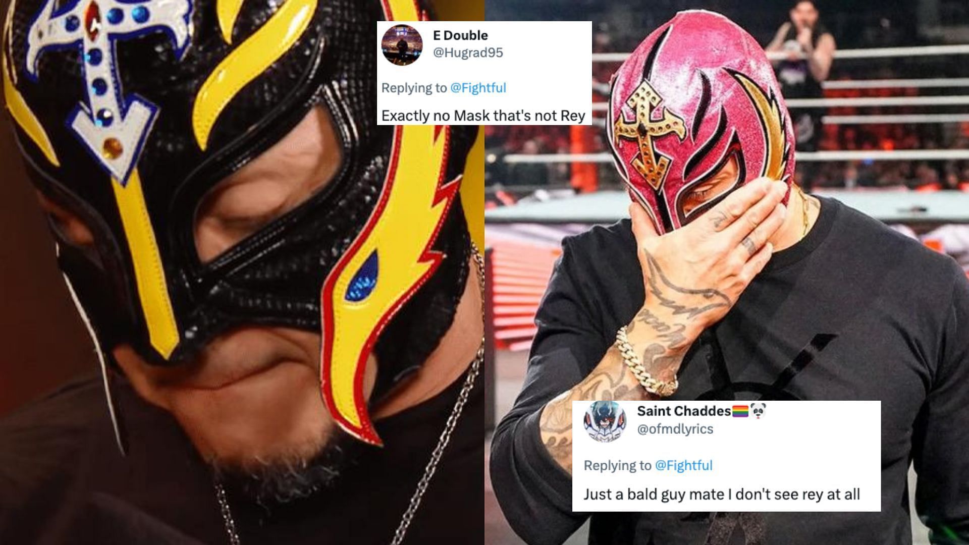 "That's photoshop" - WWE fans poke fun at Rey Mysterio's parenting skills in hilarious trend