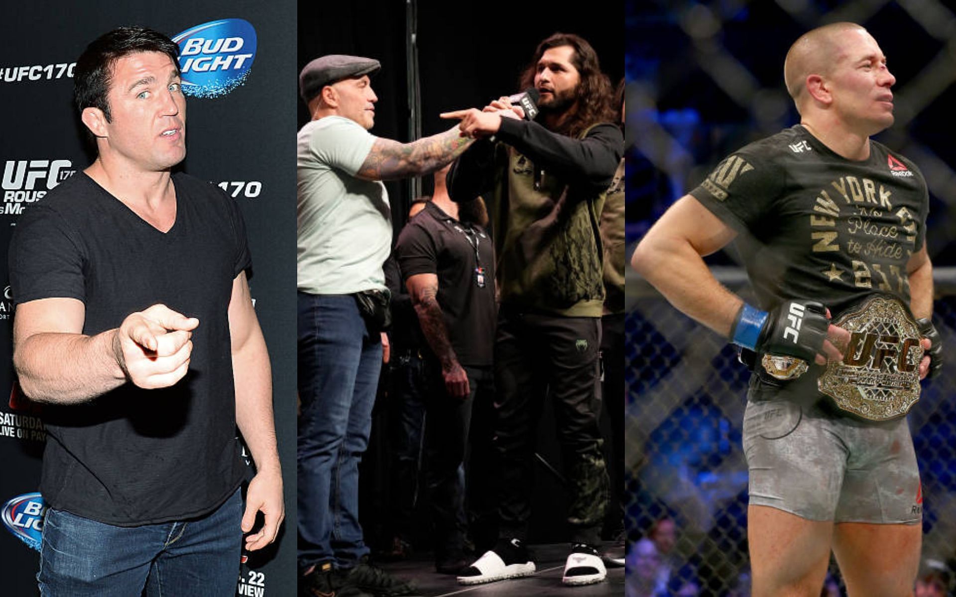 Jorge Masvidal Chael Sonnen Dismisses Joe Rogans Claims Of Jorge Masvidal Taking On Georges St 