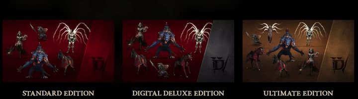 Ediciones de Diablo 4 (Imagen a través de Blizzard Entertainment)