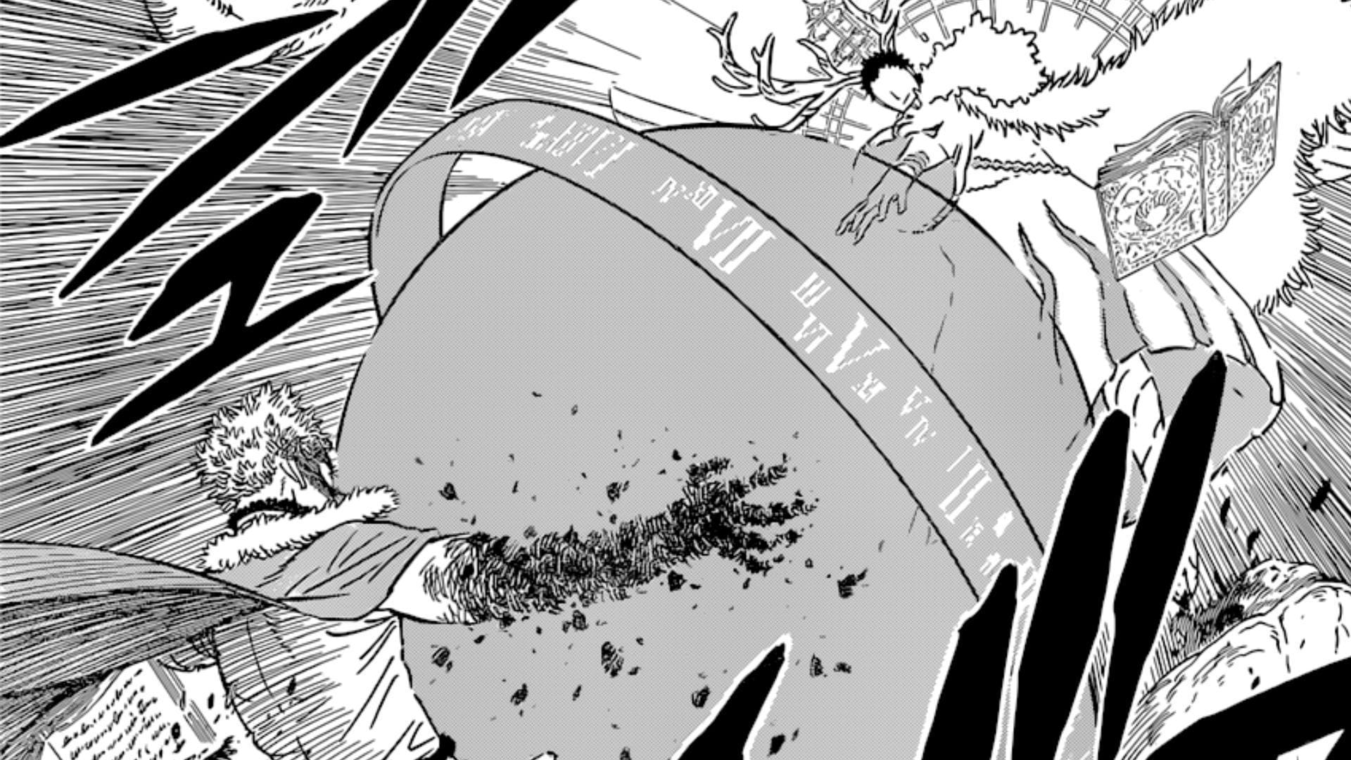 Black Clover chapter 355: Yuno achieves the rank of captain and goes