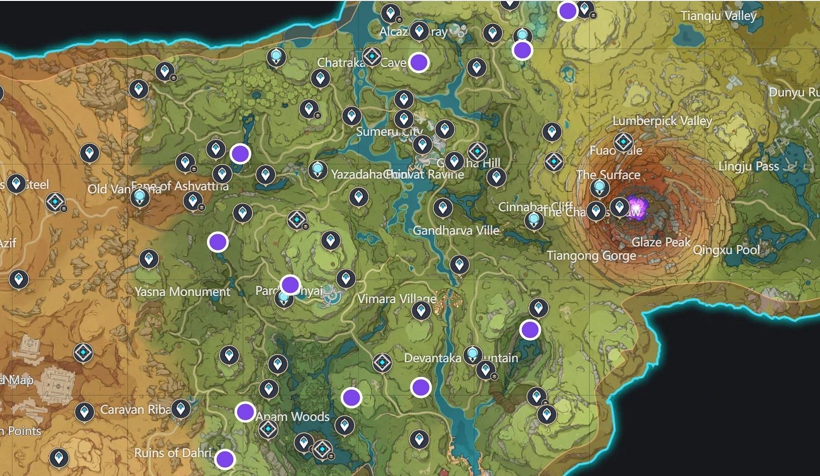 All Stone Pillar Seal Locations In Genshin Impact