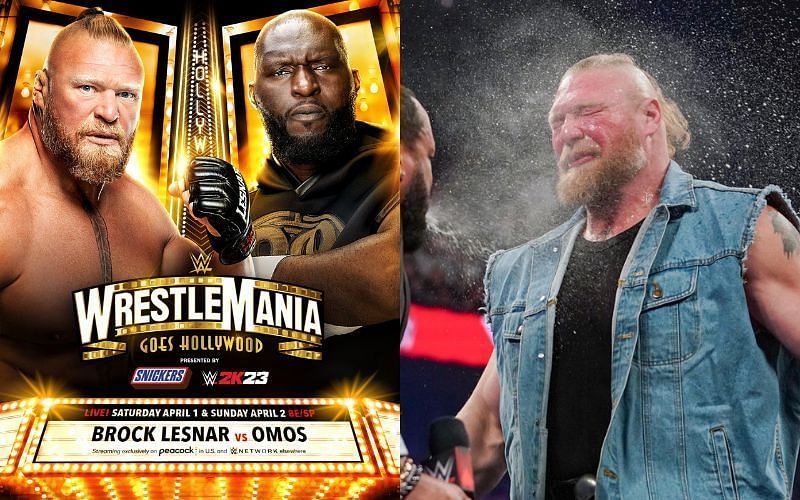 WWE WrestleMania 39 में ब्रॉक लैसनर और ओमोस का मैच होगा 