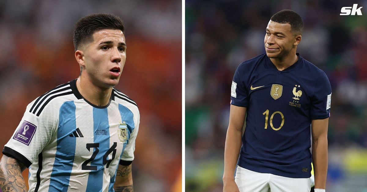 Enzo Fernandez revealed he had an altercation with Kylian Mbappe during the World Cup final.