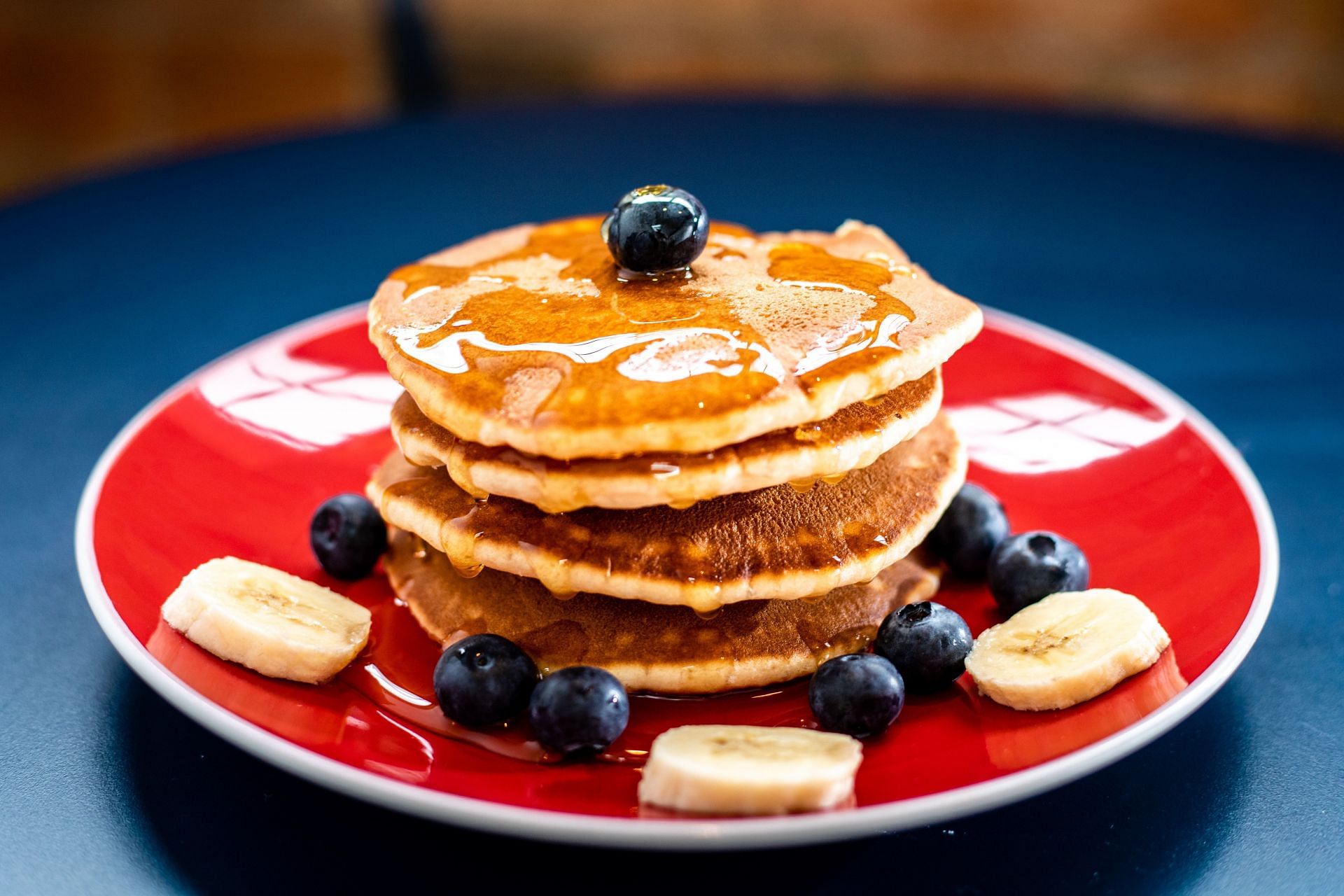 Reducing the calories in pancakes can help with weight loss (Image via Unsplash/Nikldn)