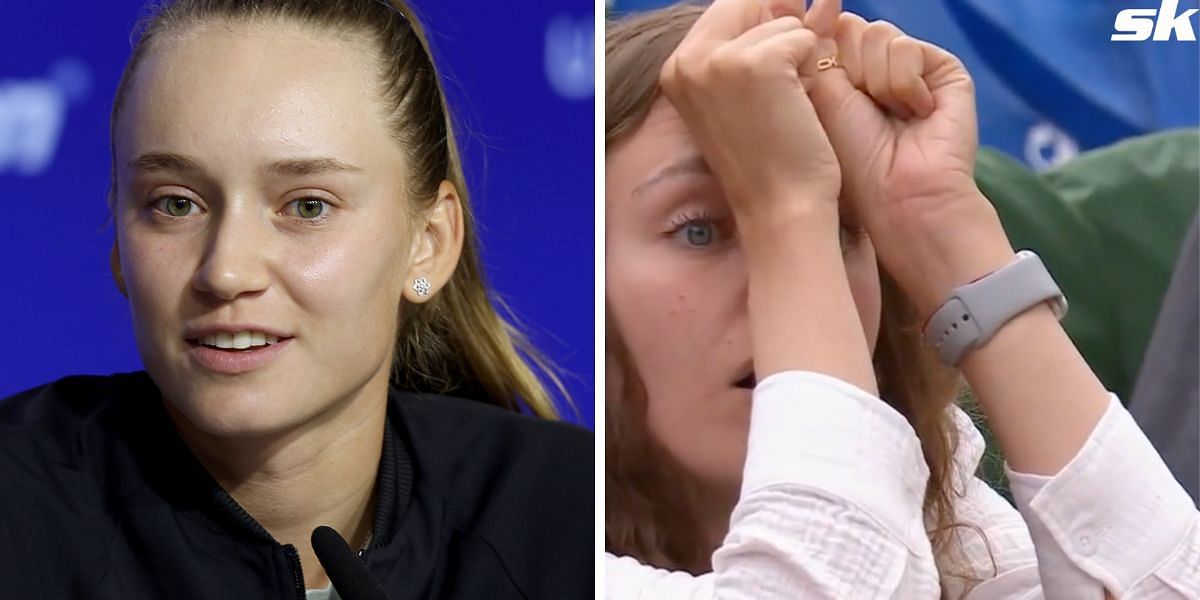"I was shocked" - Elena Rybakina reveals she was surprised to watch her