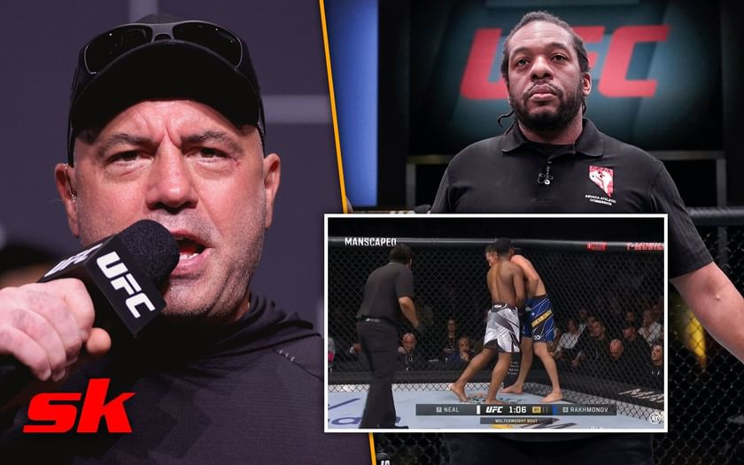 shavkat rakhmonov WATCH Joe Rogan yells during UFC 285 fight urging