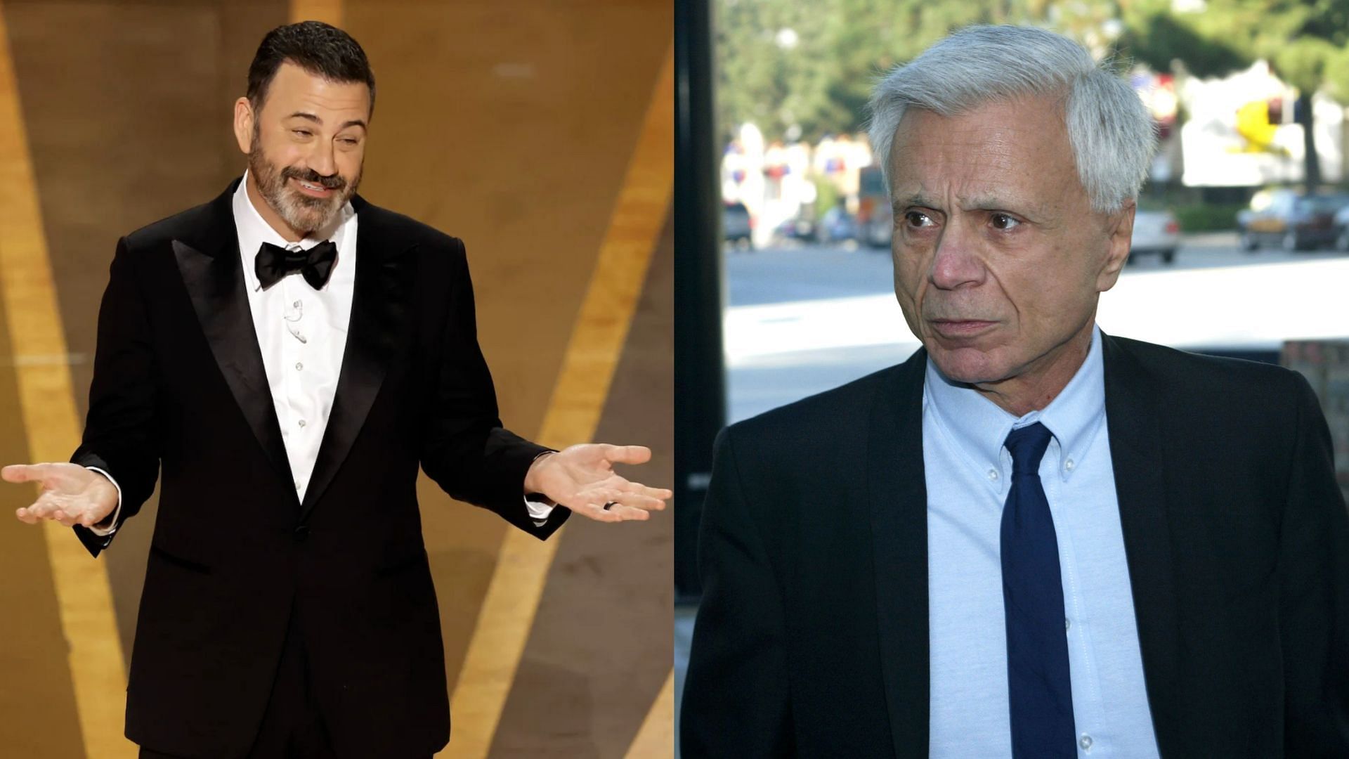 Jimmy Kimmel and Robert Blake. (Photos via Getty Images)
