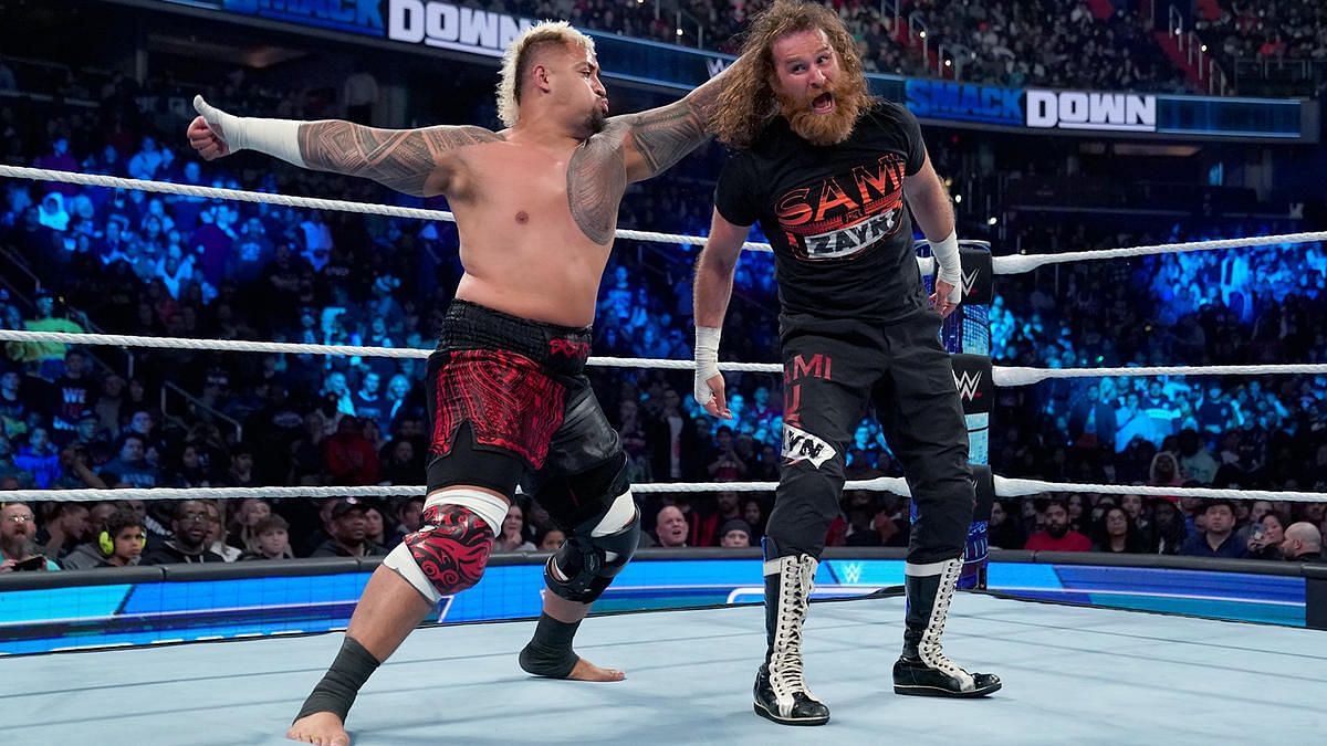 سامي زين ضحك آخر مرة على WWE SmackDown.