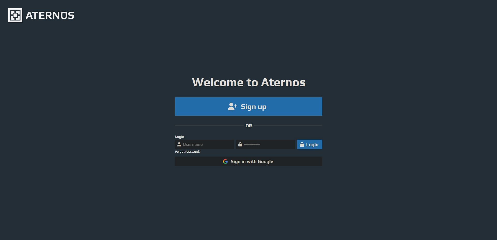 How to create Minecraft server on Aternos