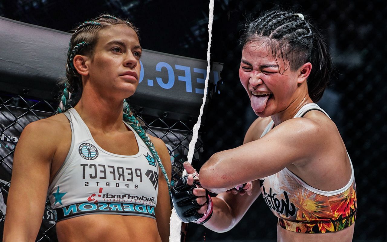 [Photo Credit: ONE Championship] Alyse Anderson, Stamp Fairtex