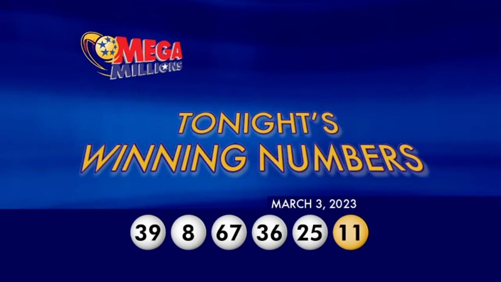 When is the next Mega Millions drawing?
