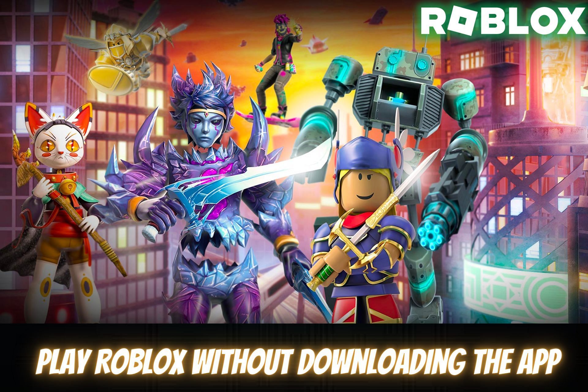 Play games on Roblox without downloading the app (Image via Roblox)