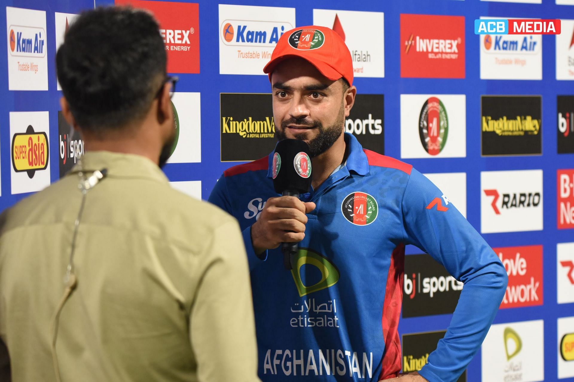 राशिद खान मैच के बाद (Photo Credit - ACB Media)