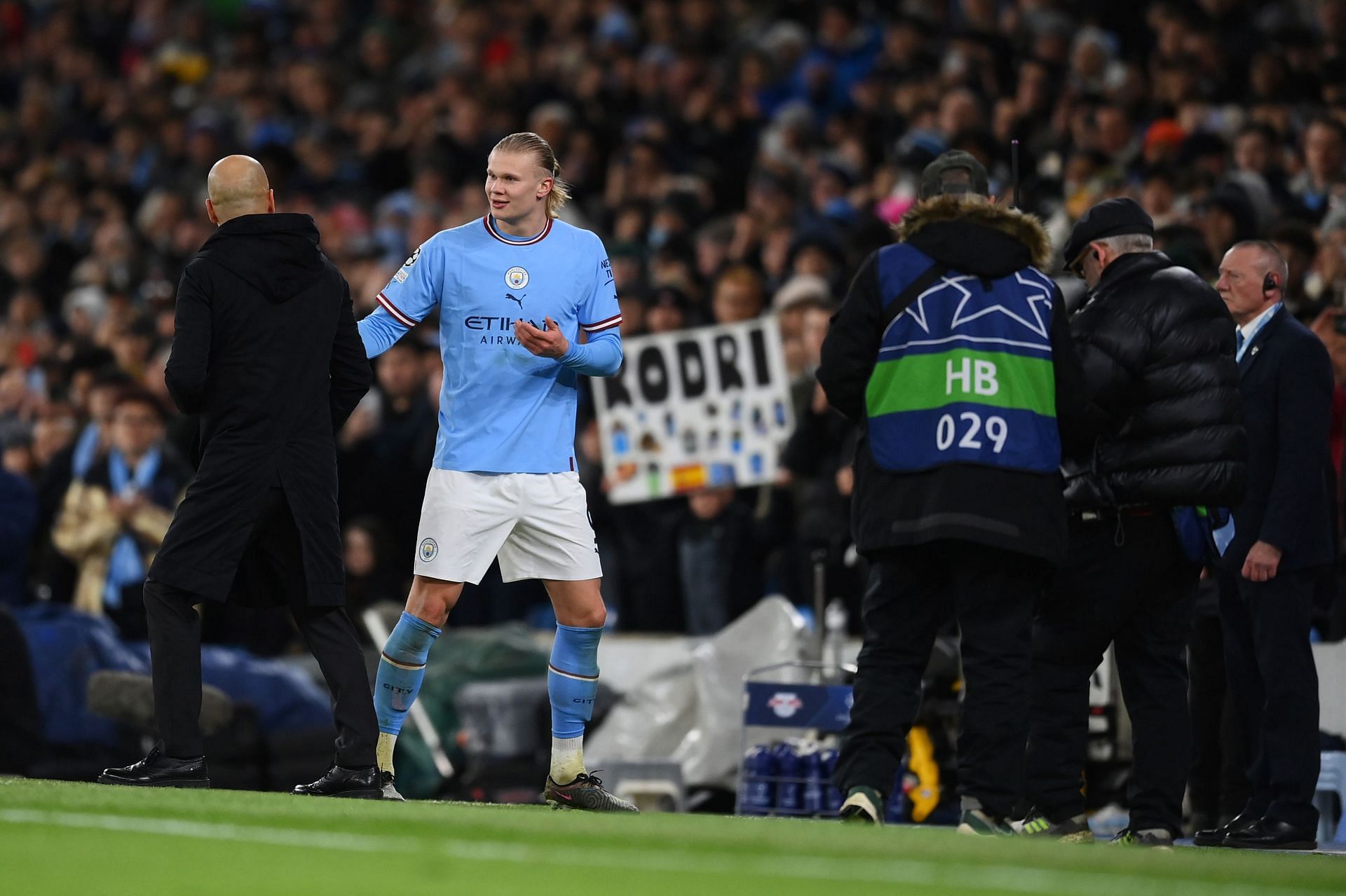 How Did Erling Haaland React To Being Substituted Manchester City Striker Makes Double Hat 8846