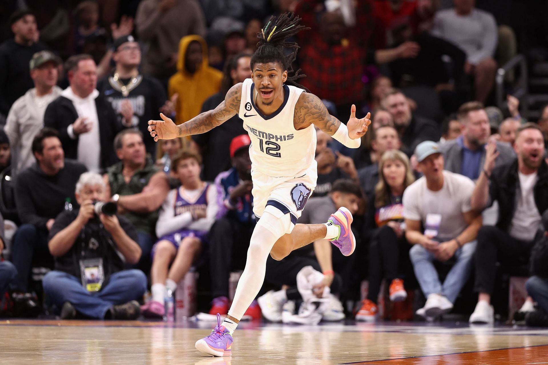 Ja Morant&#039;s sister is trying to become a basketball star as well (Image via Getty Images)