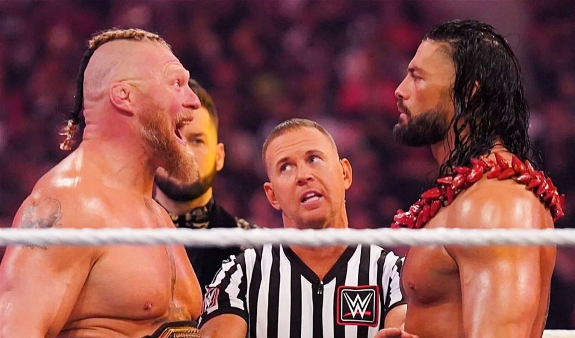 WWE WrestleMania में रोमन रेंस और ब्रॉक लैसनर कुछ मौकों पर आमने-सामने आ चुके हैं 
