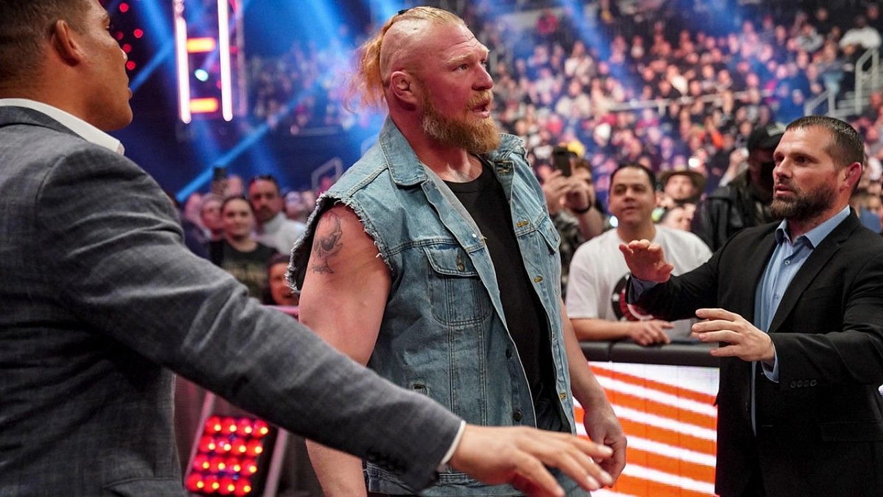 WWE को Brock Lesnar की वापसी के बावजूद लगा बड़ा झटका, WrestleMania 39 से कुछ हफ्ते पहले Raw की रेटिंग्स में आई भारी गिरावट