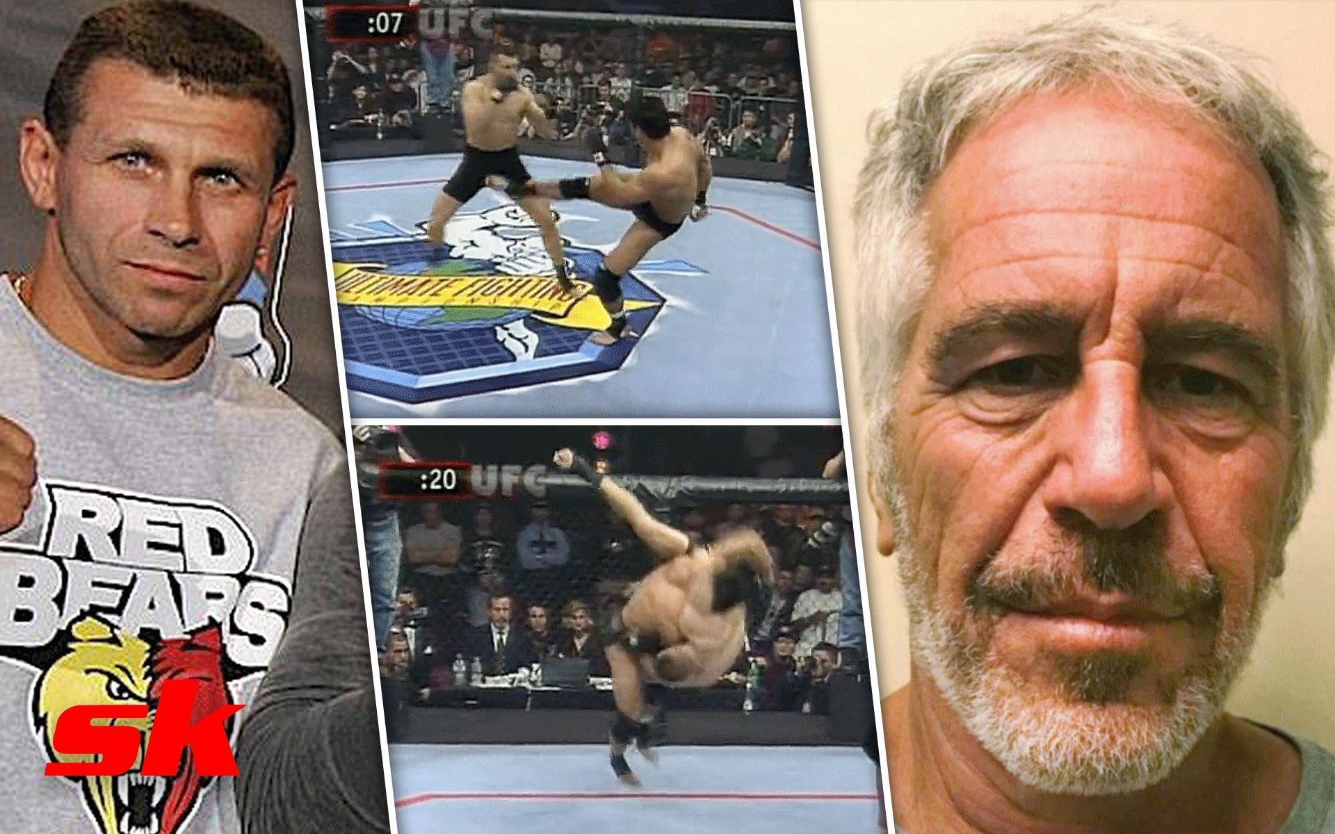 Igor Zinoviev, UFC fighterturnedJeffrey Epstein's bodyguard, fought his last bout 25 years ago