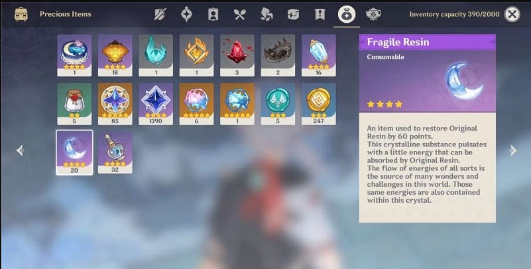 Genshin Impact Resin types, regeneration time, and usage guide