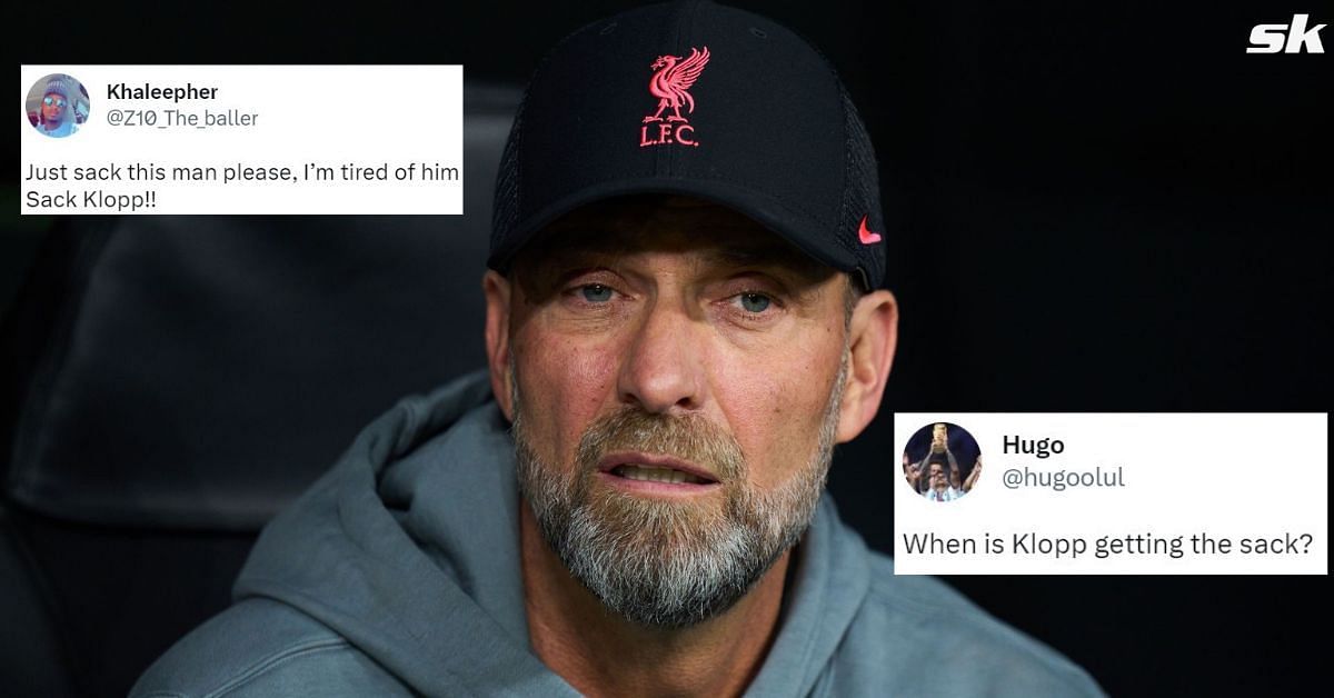 Has Klopp been sacked? Liverpool fans turn against manager after worrying recent results