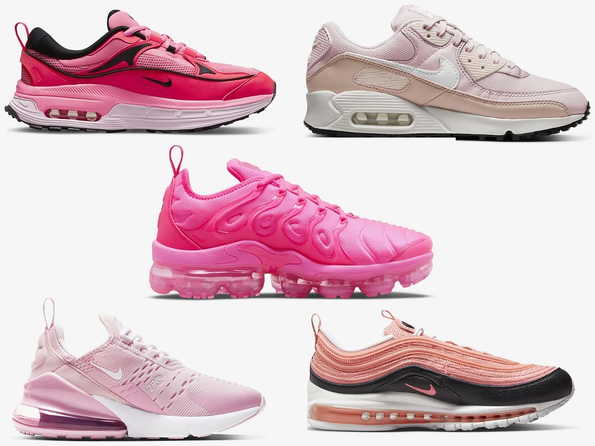 Pink Nike Air Max: 5 best sneakers
