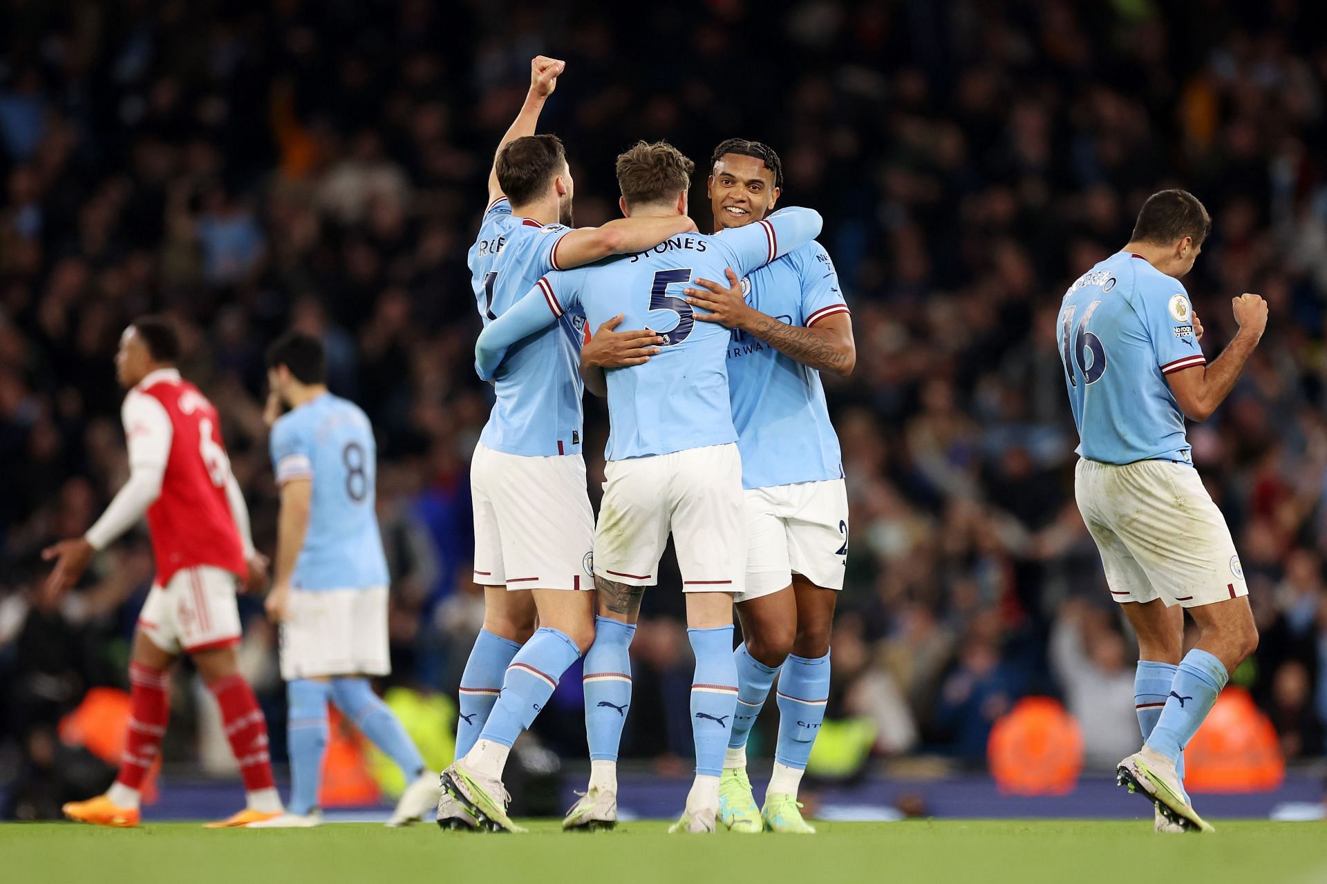 Manchester City 4 1 Arsenal 5 Talking Points As Sky Blues All But Seal Title With Emphatic Win 7432