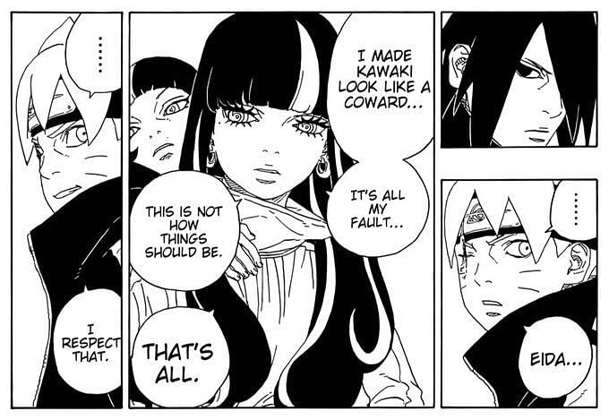 Is Eida going to betray Kawaki and join Boruto after chapter 80? explained