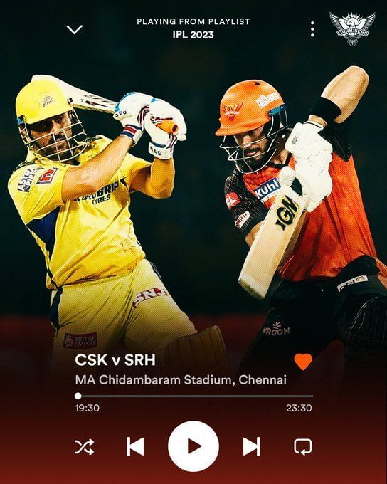 CSK vs SRH, Last Match Scorecard Highlights and Results