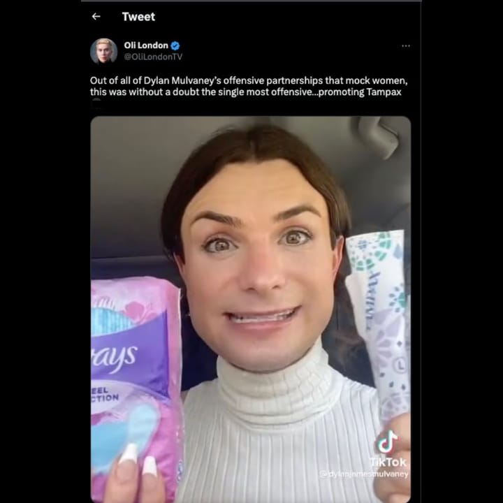 Fact Check Is Dylan Mulvaney in a Tampax commercial? Viral tweet debunked