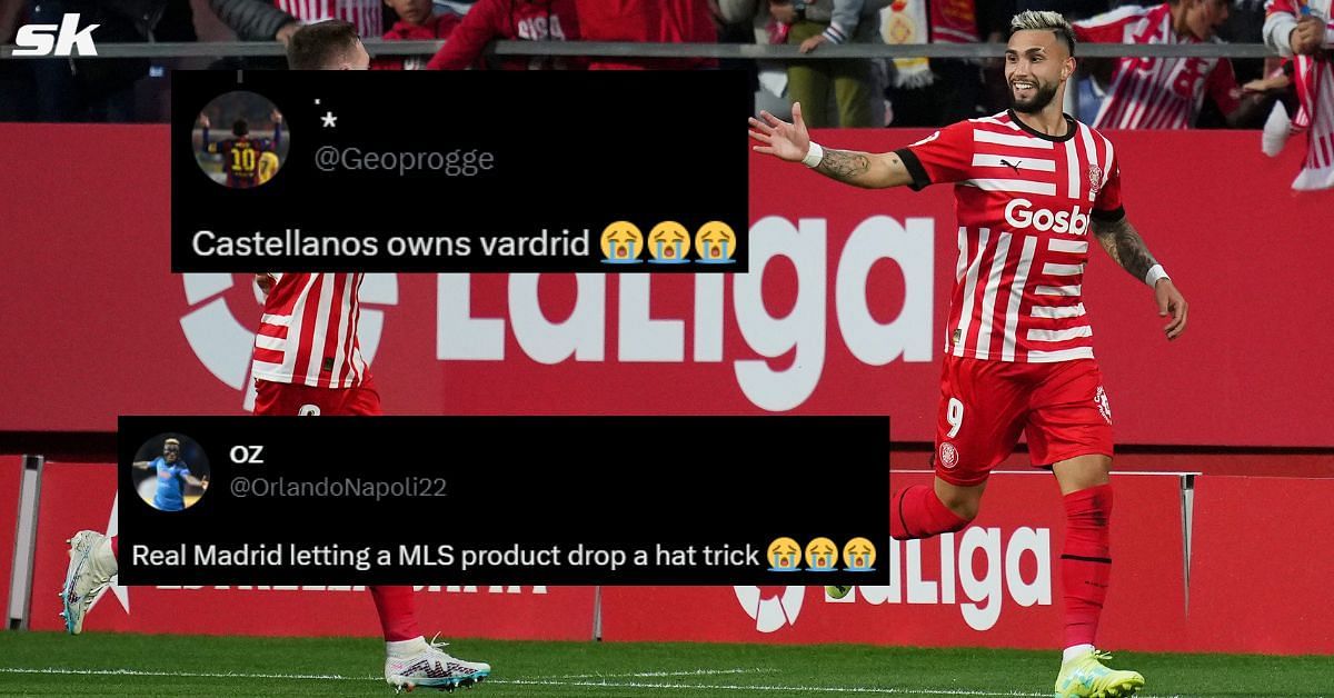 He learned from Messi", "Football heritage" - Fans react as Argentine star  Valentin Castellanos scores four goals for Girona against Real Madrid