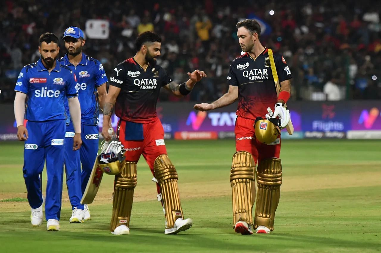 पिछले छह मैचों में रॉयल चैलेंजर्स बैंगलोर के खिलाफ मुंबई की ये पांचवीं हार है