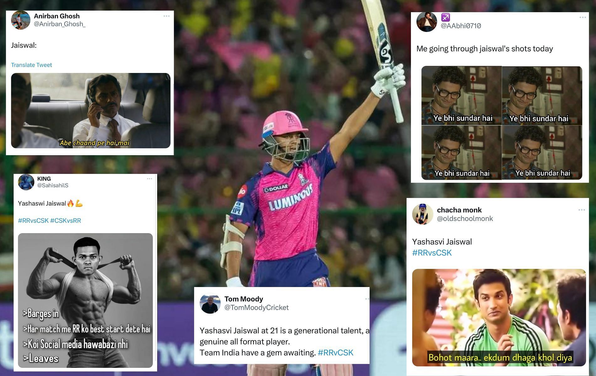 "Future Of Indian Cricket" - Twitterati Erupt As RR's Yashasvi Jaiswal ...