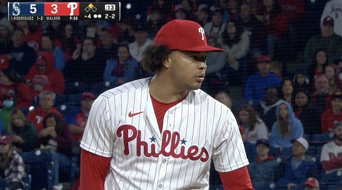 Philadelphia Phillies Fans React To Taijuan Walker Leaving Start Early ...