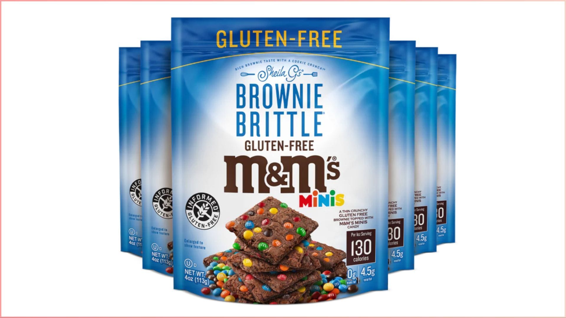 Sheila G's Brownie Brittle M&M'S Minis Line Where to buy, price, varieties, and other details