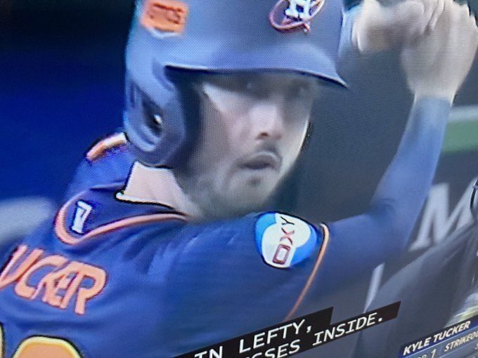 Houston Astros fans appalled by overbearing ad logo on team’s uniforms