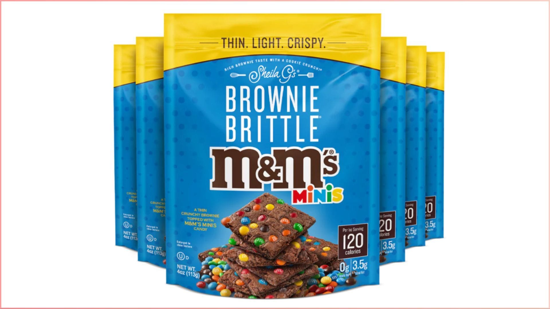 Sheila G's Brownie Brittle M&M'S Minis Line Where to buy, price, varieties, and other details