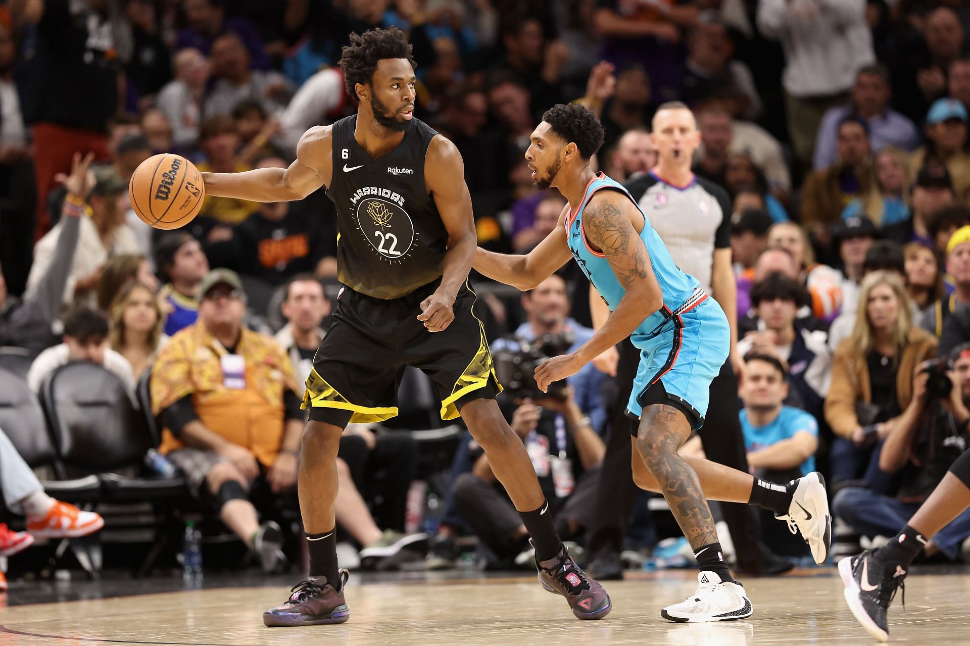 Wiggins will return on Tuesday night against the Thunder. (Image via Getty Images)